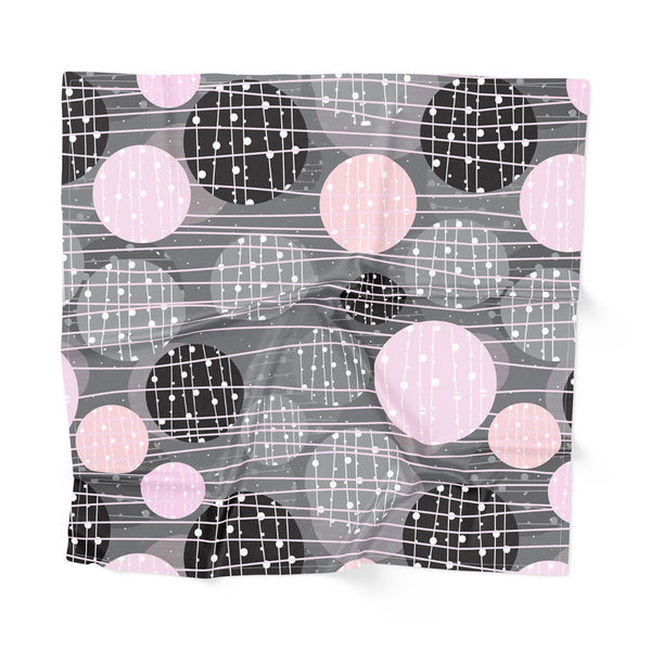 Cocktail Napkins - Abstract geometric circle and lines pattern #M10001