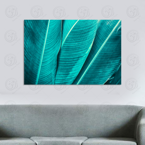 Tropical banana leaf art - E1PR-16544