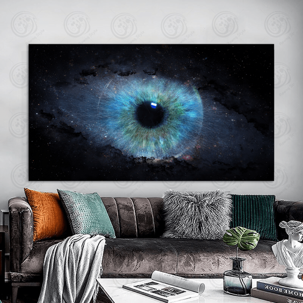 3D art painting eye in space - E1PR-10724